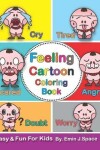 Book cover for Feeling Cartoon Coloring Book