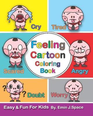 Cover of Feeling Cartoon Coloring Book