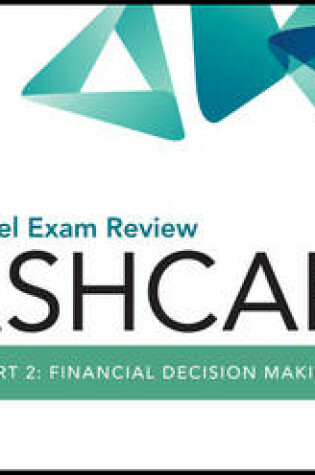 Cover of Wiley CMAexcel Exam Review 2017 Flashcards : Part 2, Financial Reporting, Planning, Performance, and Control