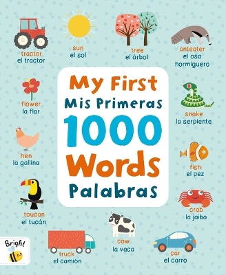 Book cover for My First 1000 Words Spanish/MIS Primeras Palabras