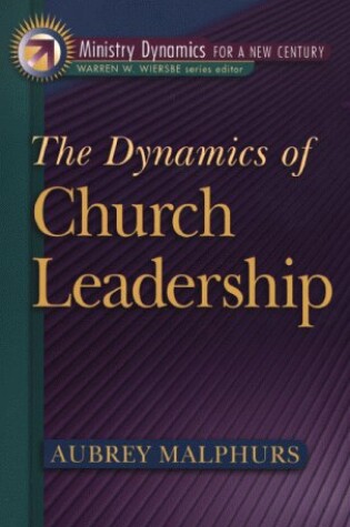 Cover of The Dynamics of Church Leadership