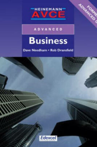 Cover of AVCE Business Student Book