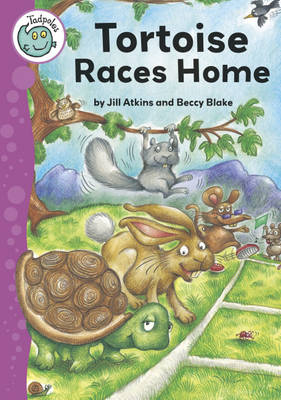 Book cover for Tadpoles: Tortoise Races Home