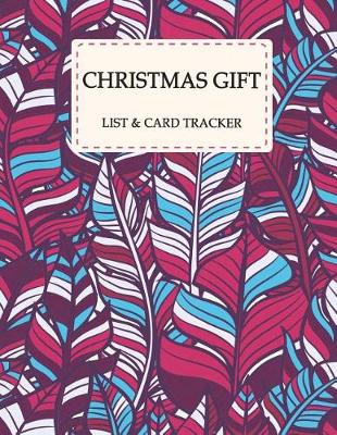 Book cover for Christmas Gift List & Card Tracker