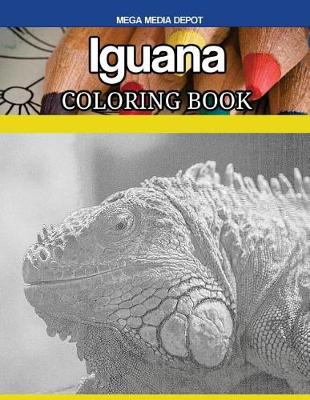 Book cover for Iguana Coloring Book