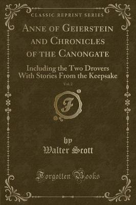 Book cover for Anne of Geierstein and Chronicles of the Canongate, Vol. 2