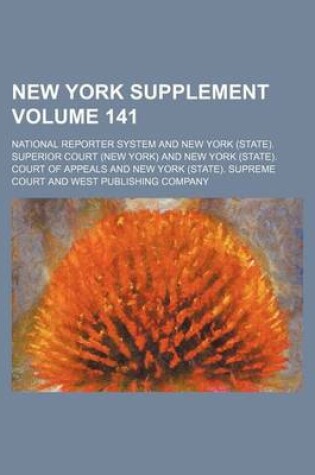 Cover of New York Supplement Volume 141