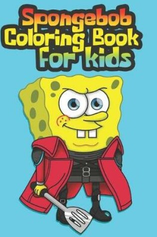 Cover of spongebob coloring book for kids