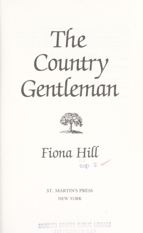 Book cover for The Country Gentleman