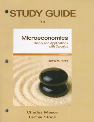 Book cover for Study Guide for Microeconomics