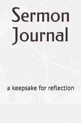 Cover of Sermon Journal