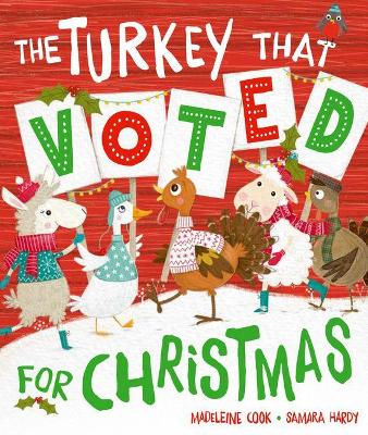 Book cover for The Turkey That Voted For Christmas