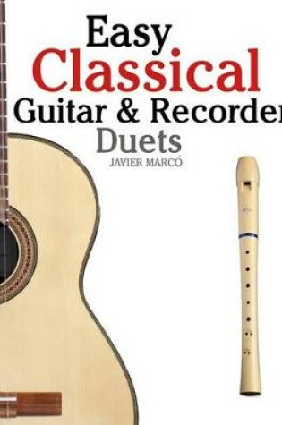 Cover of Easy Classical Guitar & Recorder Duets