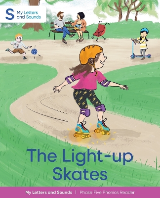 Book cover for The Light-up Skates