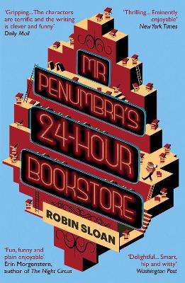 Book cover for Mr Penumbra's 24-hour Bookstore