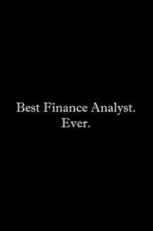 Cover of Best Finance Analyst. Ever