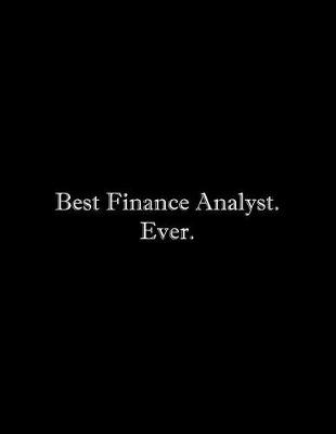 Book cover for Best Finance Analyst. Ever