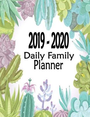 Book cover for 2019-2020 Daily Family Planner