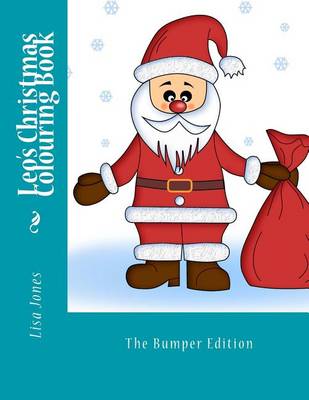 Book cover for Leo's Christmas Colouring Book