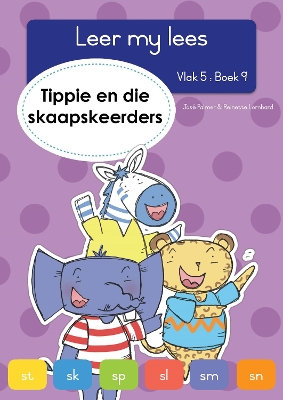 Cover of Leer my lees (Vlak 5 Boek 9): Tippie en die skaapskeerders