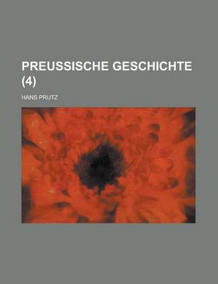 Book cover for Preussische Geschichte (4)