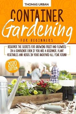 Book cover for Container Gardening for beginners