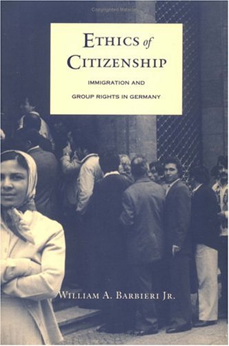 Book cover for Ethics of Citizenship