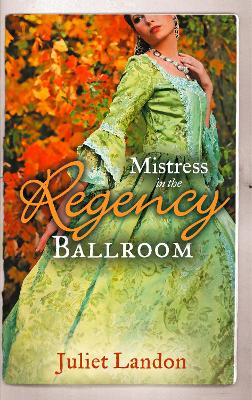 Book cover for Mistress in the Regency Ballroom