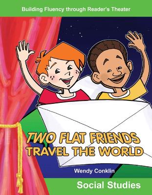 Cover of Two Flat Friends Travel the World