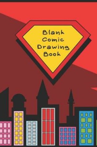 Cover of Blank Comic Drawing Book