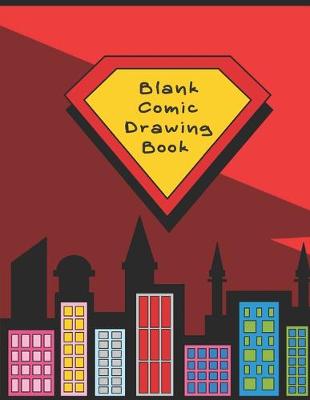 Book cover for Blank Comic Drawing Book