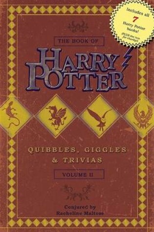 Cover of Book of Harry Potter Trifles, Trivias, and Particularities