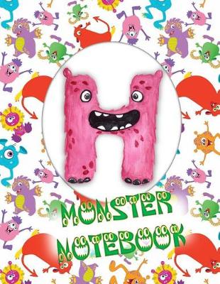 Book cover for H Monster Notebook