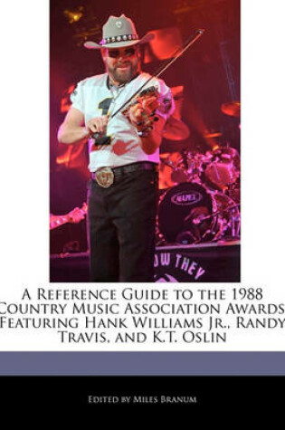 Cover of A Reference Guide to the 1988 Country Music Association Awards