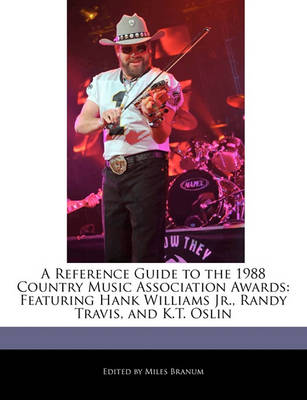 Book cover for A Reference Guide to the 1988 Country Music Association Awards