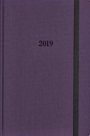 Cover of Shinola Planner: 2019, 12 Month, Hard Linen, Dark Purple (5.25x8.25)