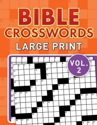 Book cover for Bible Crosswords Large Print Vol. 2