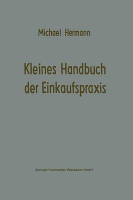 Book cover for Kleines Handbuch der Einkaufspraxis