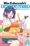 Book cover for Miss Kobayashi's Dragon Maid: Elma's Office Lady Diary Vol. 8
