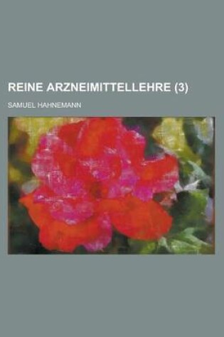 Cover of Reine Arzneimittellehre (3 )