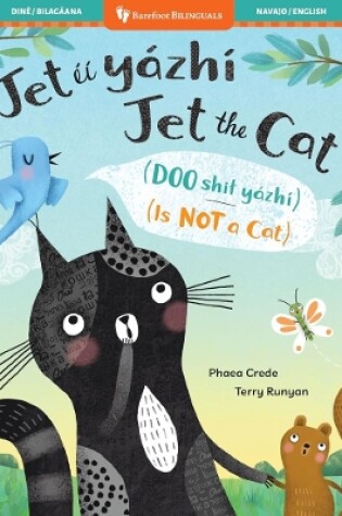 Cover of Jet the Cat (Is Not a Cat) (Bilingual Navajo & English)