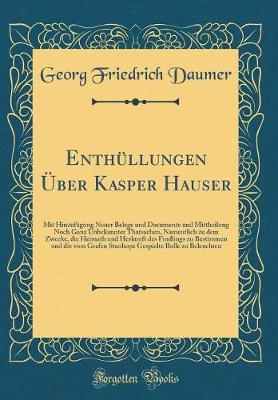 Book cover for Enthullungen UEber Kasper Hauser