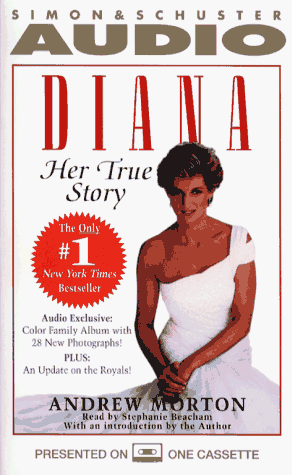Book cover for Diana Her True Story Tape