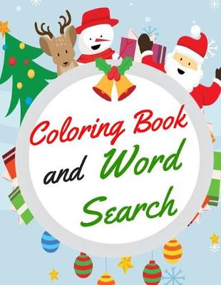 Book cover for Coloring Book and Word Search