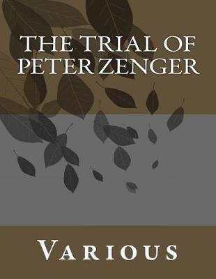 Cover of The Trial of Peter Zenger