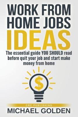 Book cover for Work from home jobs ideas