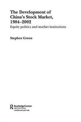 Book cover for The Development of China's Stockmarket, 1984-2002