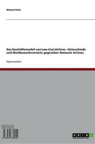 Cover of Das Geschaftsmodell Von Low-Cost Airlines