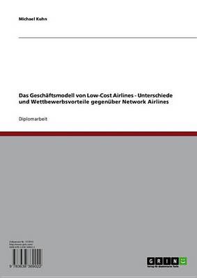 Book cover for Das Geschaftsmodell Von Low-Cost Airlines