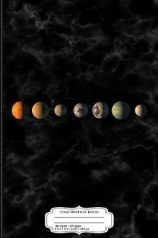 Cover of Trappist-1 7 Planet Lineup Composition Notebook